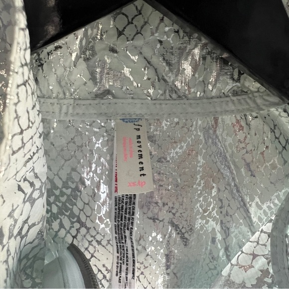 FP Movement by Free People metallic Blue lightweight windbreaker short set - Picture 7 of 15